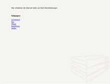Tablet Screenshot of buhl-dienstleistungen.de